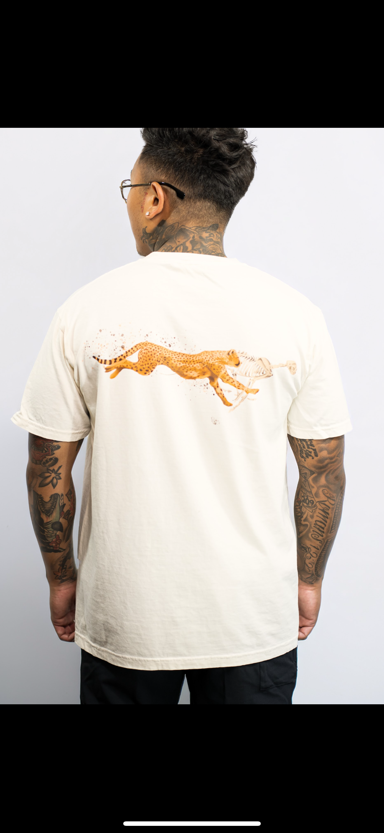 Cheetah From Bones Tee